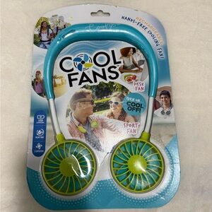Hands-Free Rechargeable Cooling Fan